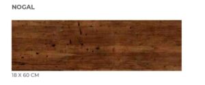 CAJA PISO DUELA AMERICAN NOGAL 18 X 60 (1.64 M2) 1RA VITROMEX