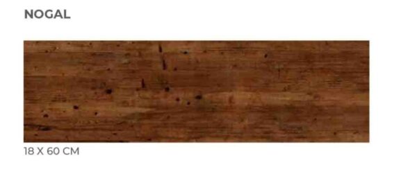 CAJA PISO DUELA AMERICAN NOGAL 18 X 60 (1.64 M2) 1RA VITROMEX