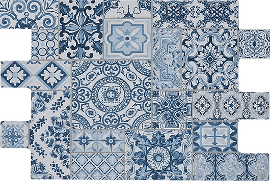 CAJA AZULEJO CLASSICO COBALTO 34 X 50 (1.20 M2) 1RA DALTILE